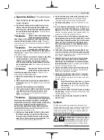 Preview for 15 page of Bosch GAS 18V-10 L Professional Original Instructions Manual