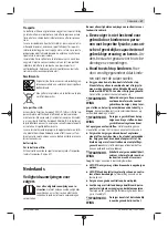 Preview for 47 page of Bosch GAS 18V-10 L Professional Original Instructions Manual