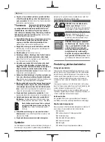 Preview for 54 page of Bosch GAS 18V-10 L Professional Original Instructions Manual