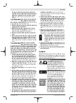 Preview for 91 page of Bosch GAS 18V-10 L Professional Original Instructions Manual