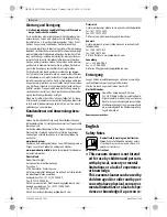 Preview for 8 page of Bosch GAS 20 L SFC Professional Original Instructions Manual