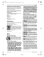 Preview for 53 page of Bosch GAS 20 L SFC Professional Original Instructions Manual