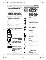 Preview for 105 page of Bosch GAS 20 L SFC Professional Original Instructions Manual