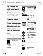 Preview for 128 page of Bosch GAS 20 L SFC Professional Original Instructions Manual