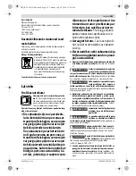 Preview for 153 page of Bosch GAS 20 L SFC Professional Original Instructions Manual