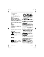 Предварительный просмотр 54 страницы Bosch GAS 25 L SFC Original Instructions Manual