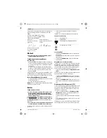 Предварительный просмотр 126 страницы Bosch GAS 25 L SFC Original Instructions Manual