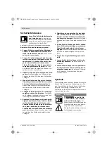 Preview for 6 page of Bosch GAS 25 Professional Original Instructions Manual