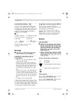 Preview for 8 page of Bosch GAS 25 Professional Original Instructions Manual