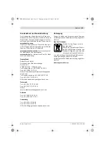 Preview for 11 page of Bosch GAS 25 Professional Original Instructions Manual