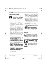 Preview for 18 page of Bosch GAS 25 Professional Original Instructions Manual