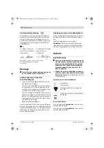 Preview for 44 page of Bosch GAS 25 Professional Original Instructions Manual