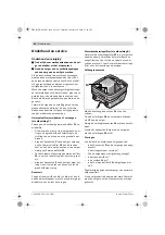 Preview for 46 page of Bosch GAS 25 Professional Original Instructions Manual