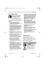 Preview for 97 page of Bosch GAS 25 Professional Original Instructions Manual