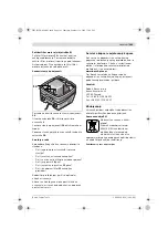 Preview for 141 page of Bosch GAS 25 Professional Original Instructions Manual