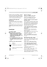 Preview for 155 page of Bosch GAS 25 Professional Original Instructions Manual