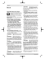 Preview for 8 page of Bosch GAS 35 M AFC Original Instructions Manual