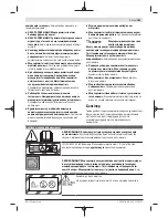 Preview for 181 page of Bosch GAS 35 M AFC Original Instructions Manual