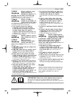 Preview for 209 page of Bosch GAS 35 M AFC Original Instructions Manual