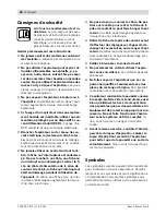 Preview for 22 page of Bosch GAS 50 M Professional Original Instructions Manual