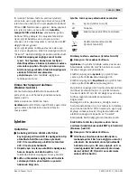 Preview for 101 page of Bosch GAS 50 M Professional Original Instructions Manual