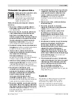 Preview for 105 page of Bosch GAS 50 M Professional Original Instructions Manual