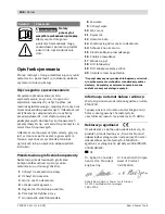 Preview for 106 page of Bosch GAS 50 M Professional Original Instructions Manual