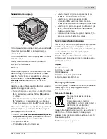 Preview for 175 page of Bosch GAS 50 M Professional Original Instructions Manual