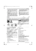 Preview for 21 page of Bosch GAS 50 Professional Original Instructions Manual