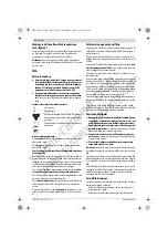 Preview for 32 page of Bosch GAS 50 Professional Original Instructions Manual