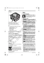 Preview for 50 page of Bosch GAS 50 Professional Original Instructions Manual