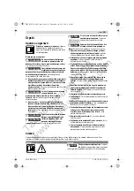 Preview for 101 page of Bosch GAS 50 Professional Original Instructions Manual