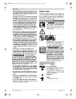 Предварительный просмотр 144 страницы Bosch GAS 55 M AFC Professional Original Instructions Manual