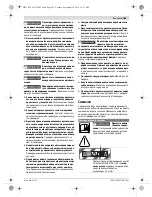 Предварительный просмотр 189 страницы Bosch GAS 55 M AFC Professional Original Instructions Manual