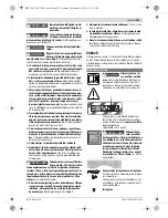 Предварительный просмотр 239 страницы Bosch GAS 55 M AFC Professional Original Instructions Manual