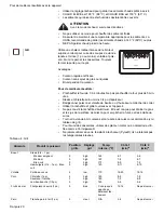 Предварительный просмотр 54 страницы Bosch Gas free-standing Range with Mechanical controls Use And Care Manual