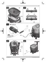 Предварительный просмотр 7 страницы Bosch GAS Professional 12-25 Original Instructions Manual