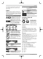 Предварительный просмотр 9 страницы Bosch GAS Professional 12-25 Original Instructions Manual