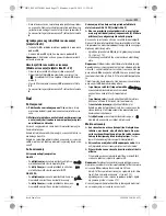 Предварительный просмотр 171 страницы Bosch GAS Professional 15 Original Instructions Manual