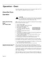 Preview for 22 page of Bosch GAS RANGES Use And Care Manual