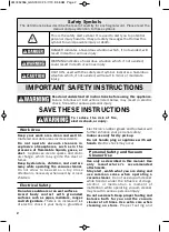 Preview for 2 page of Bosch GAS18V-02 Operating/Safety Instructions Manual