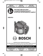 Preview for 1 page of Bosch GAS18V-3 Operating Instructions And Safety Instructions