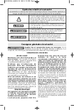 Preview for 19 page of Bosch GAS20-17A Operating/Safety Instructions Manual