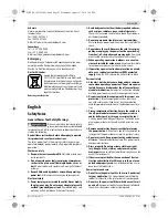 Preview for 11 page of Bosch GBG 6 Original Instructions Manual