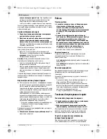 Preview for 102 page of Bosch GBG 6 Original Instructions Manual