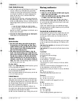 Preview for 10 page of Bosch GBG Professional 6 Original Instructions Manual