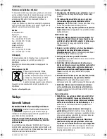 Preview for 64 page of Bosch GBG Professional 6 Original Instructions Manual