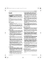 Предварительный просмотр 3 страницы Bosch GBH 14,4 V-LI Original Instructions Manual