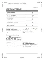 Предварительный просмотр 65 страницы Bosch GBH 2-20 D Professional Original Instructions Manual