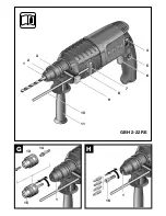 Предварительный просмотр 3 страницы Bosch GBH 2-22 E PROFESSIONAL Operating Instructions Manual